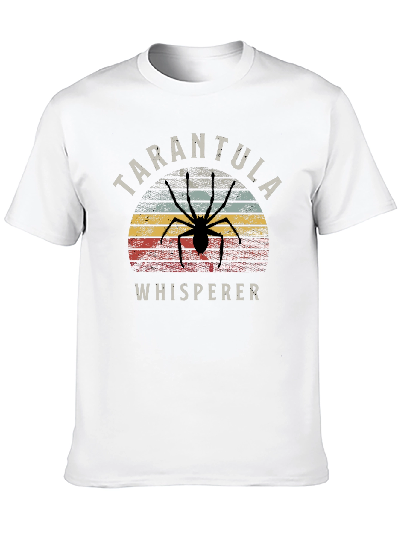 Black Tarantula Whisperer Vintage Graphic T-Shirt view 10