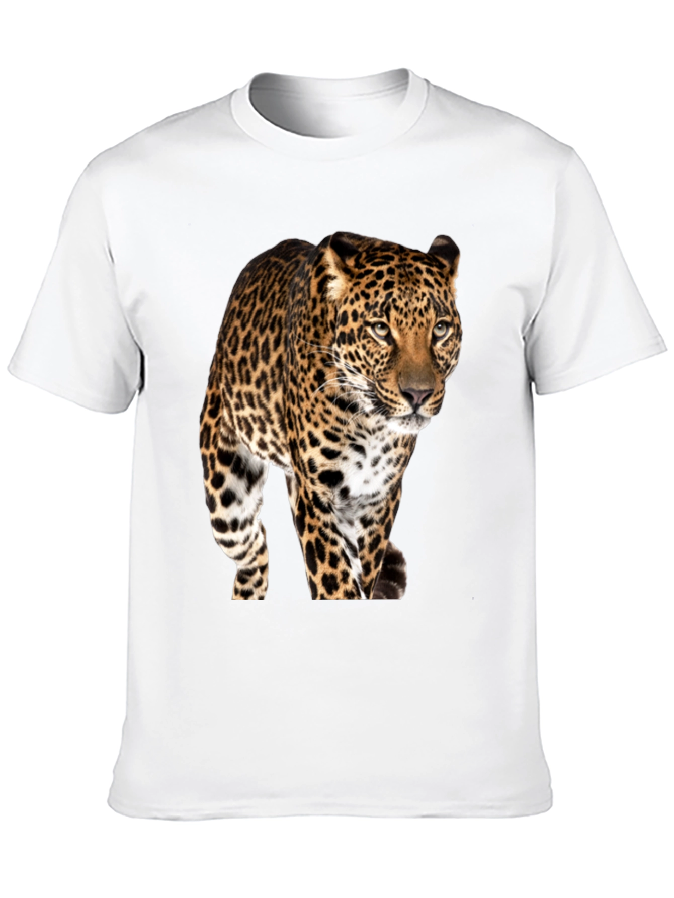 Black Jaguar Graphic Print Black T-Shirt view 10