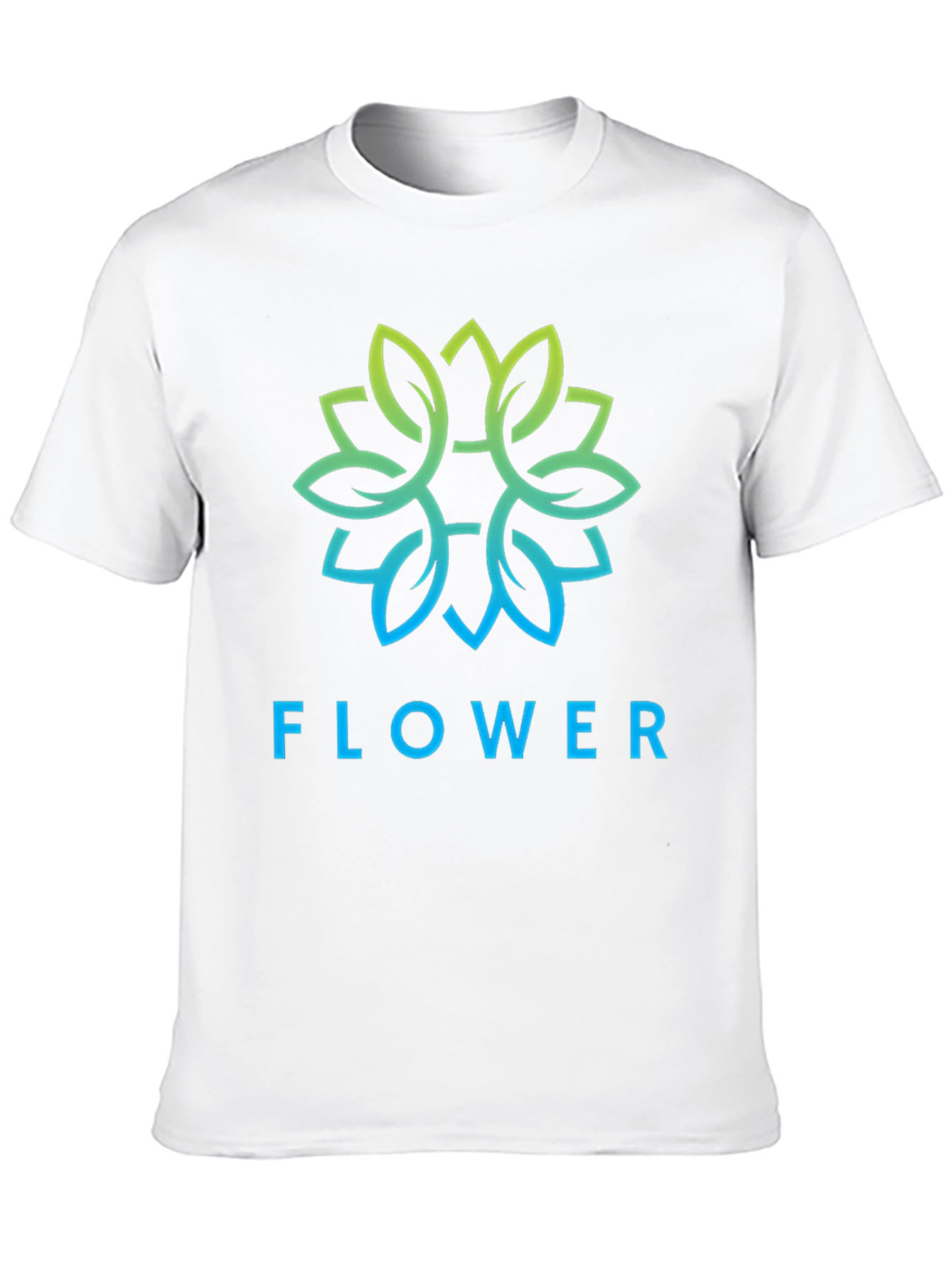 Black Flower Graphic Print Black T-Shirt view 10