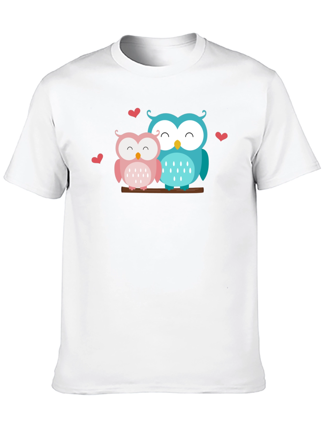 Black Owl Love T-Shirt view 10