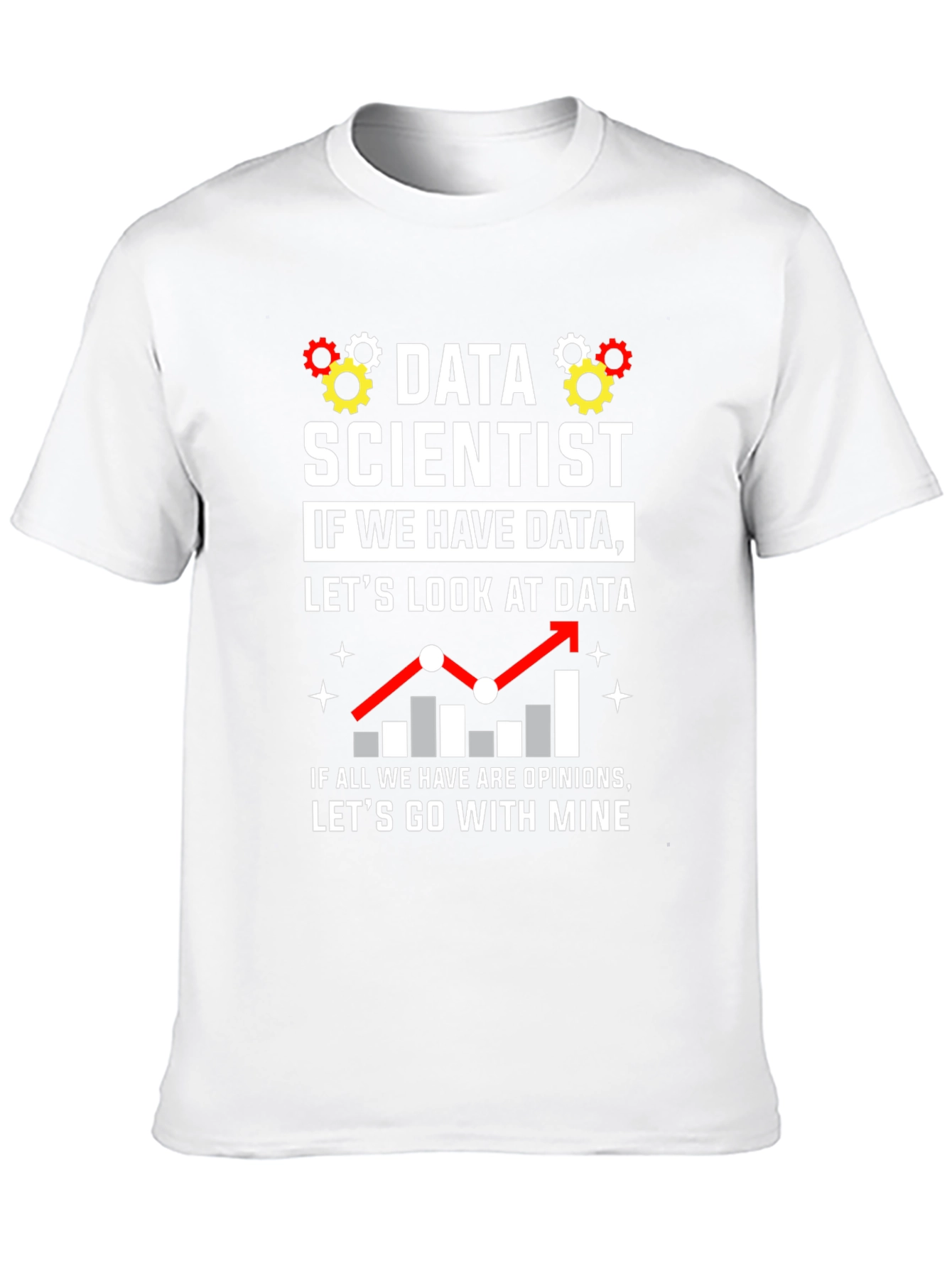 Black Data Scientist Graphic Tee - Funny Data Analysis T-Shirt view 10
