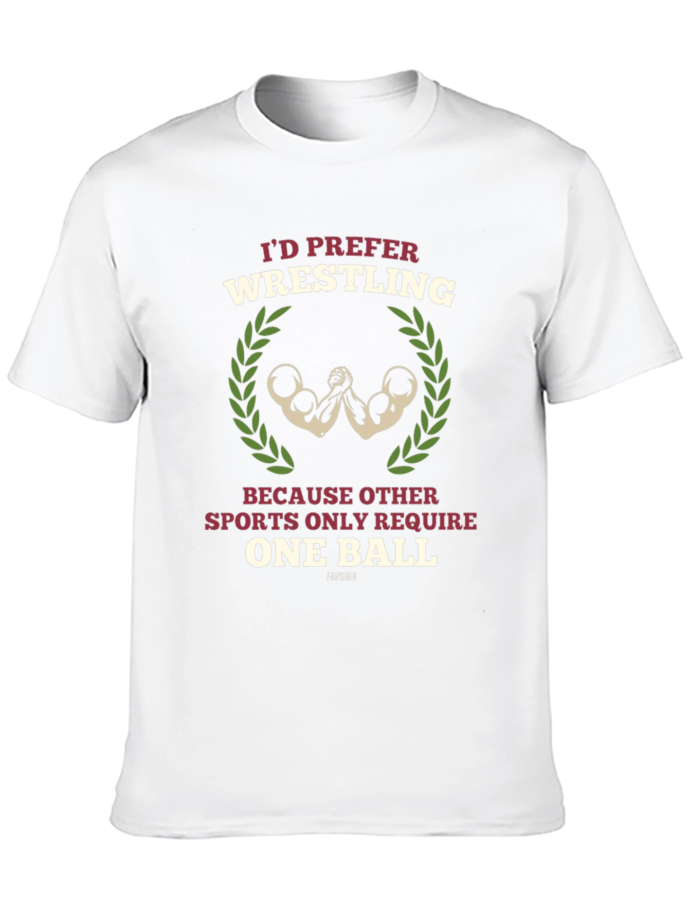 Black Wrestling Fan Black Graphic Tee view 10