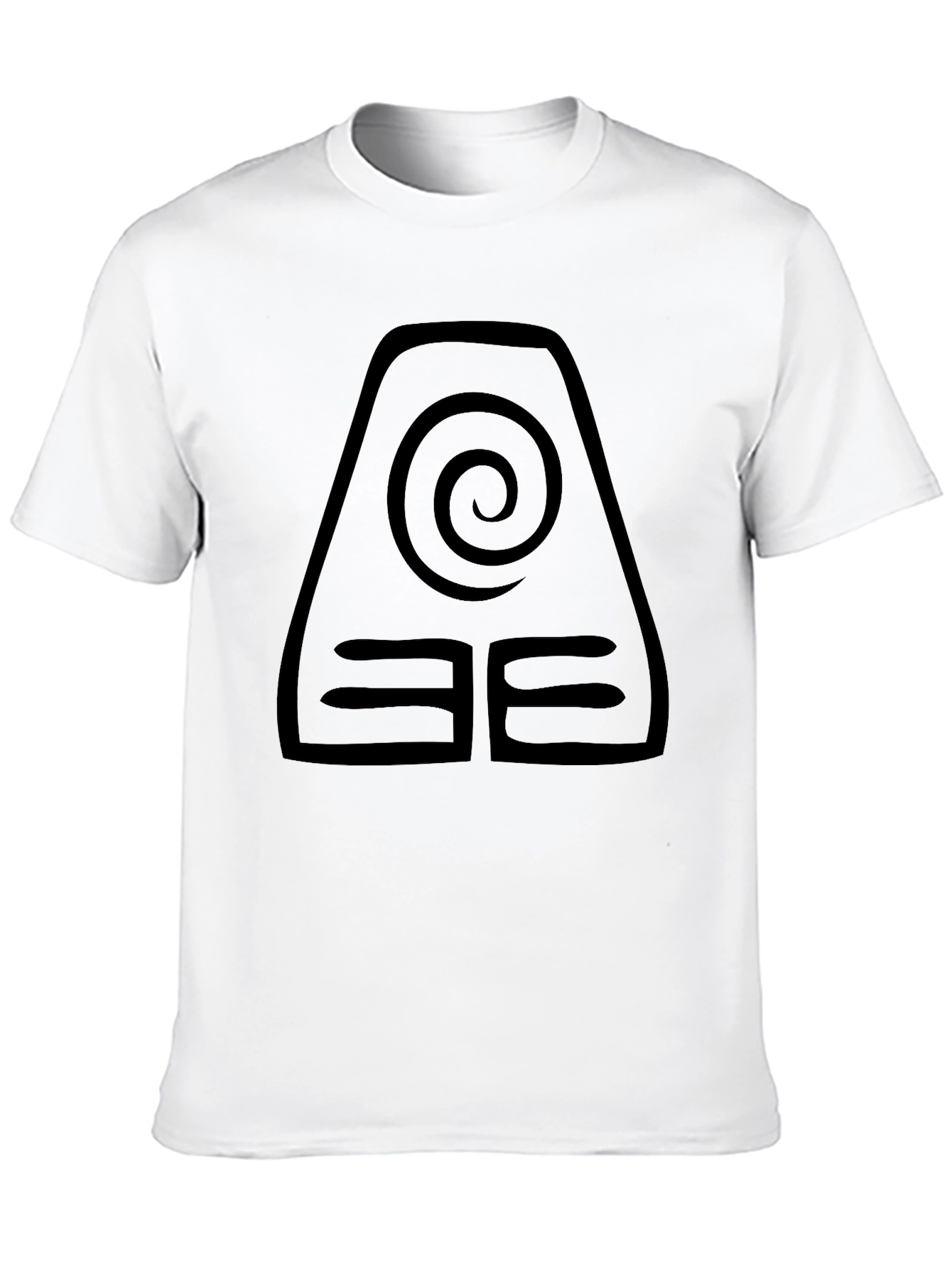 Black Earth Bending Symbol T-Shirt - Avatar Inspired Tee view 10