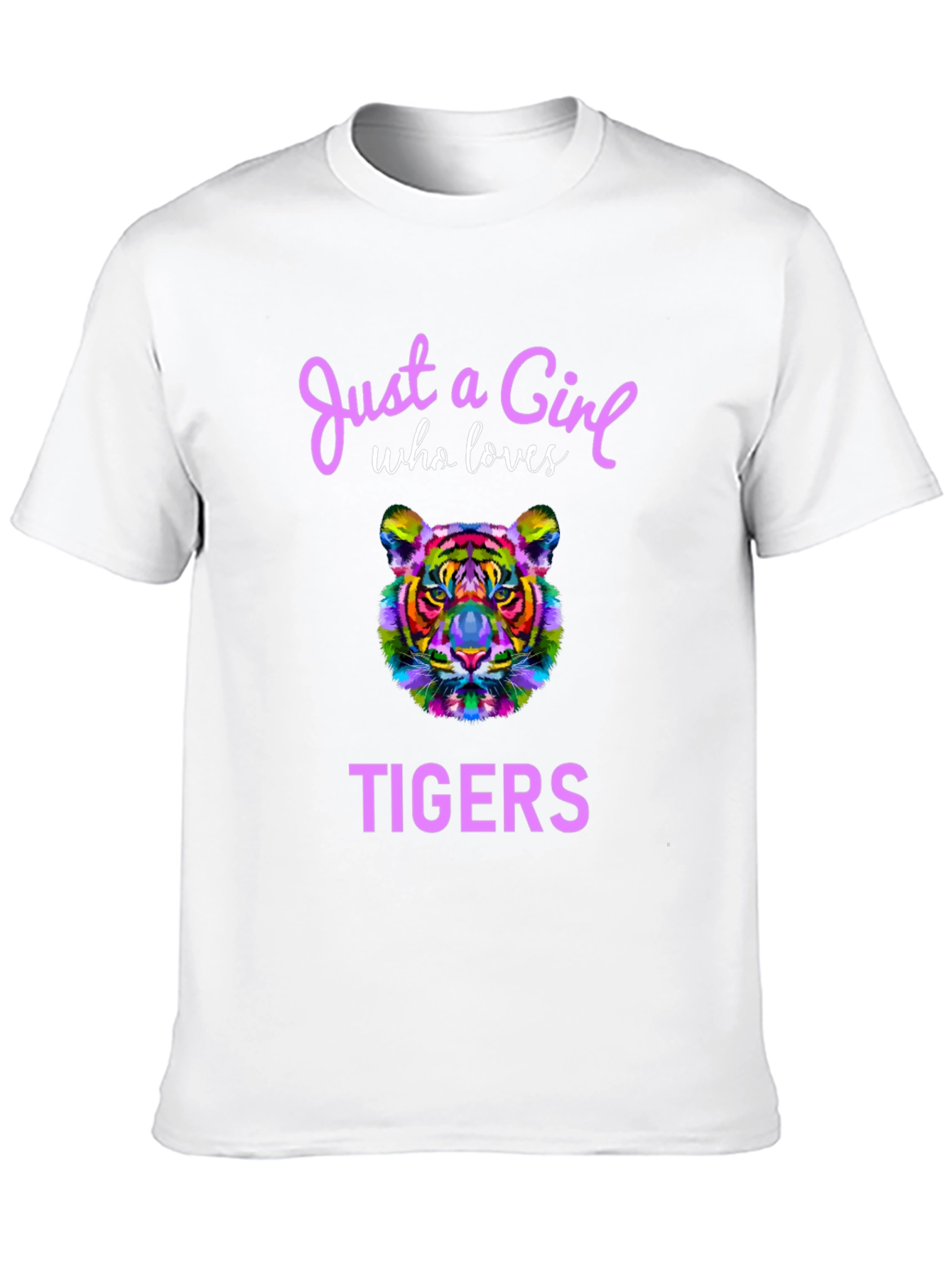 Black Girl Who Loves Tigers T-Shirt view 10