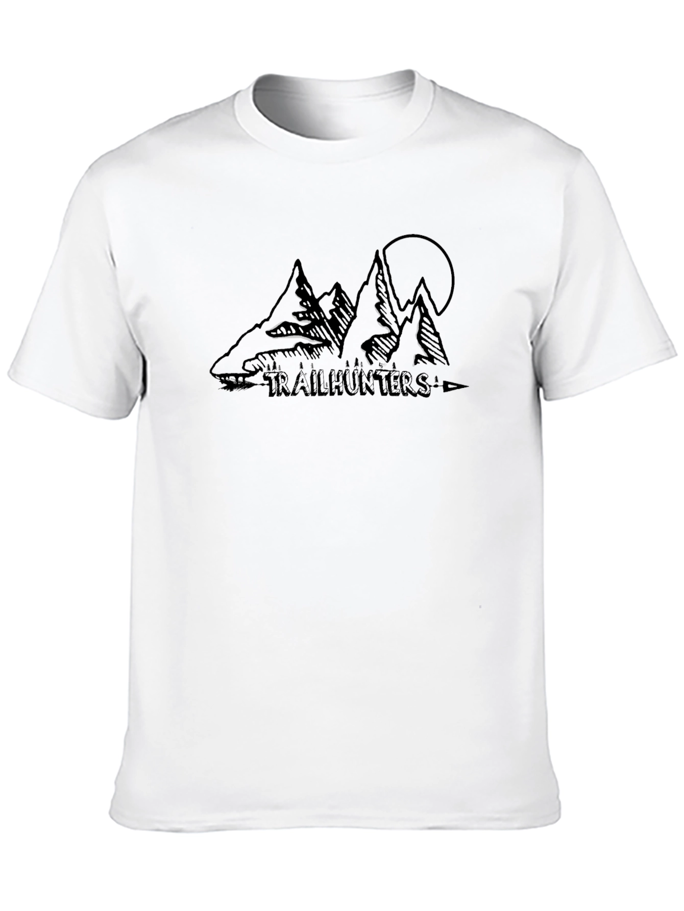 Black Trailhunters Mountain Graphic T-Shirt - Black view 10