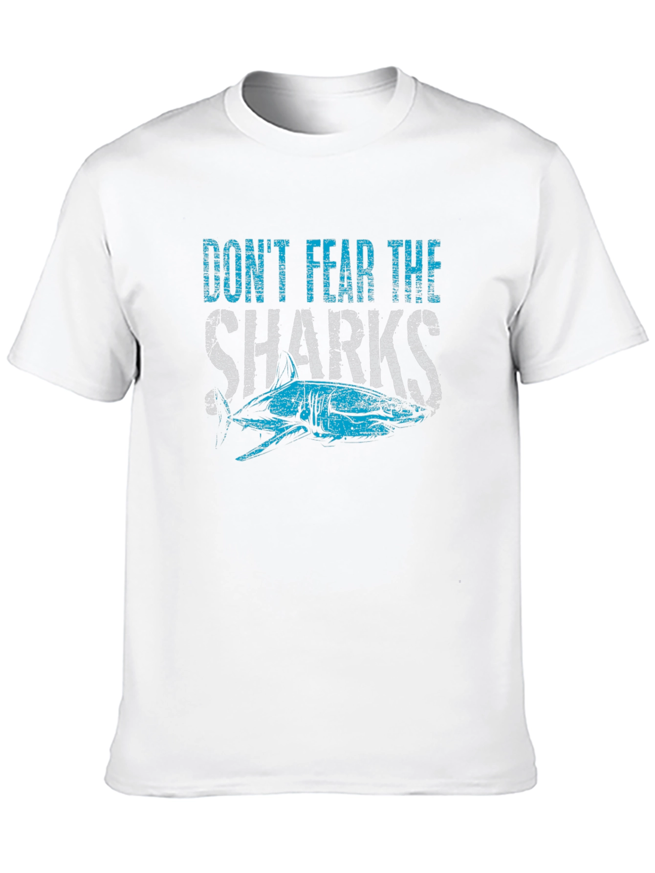 Black Don't Fear the Sharks Graphic Tee view 10