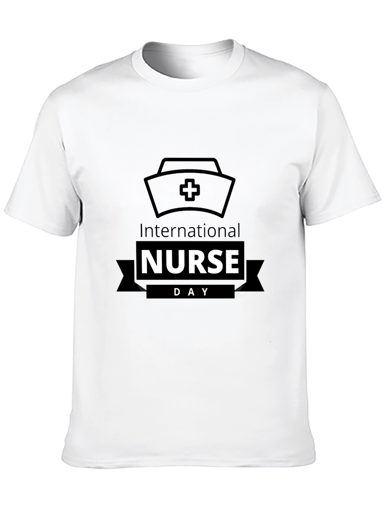 Black International Nurse Day Black T-Shirt view 10
