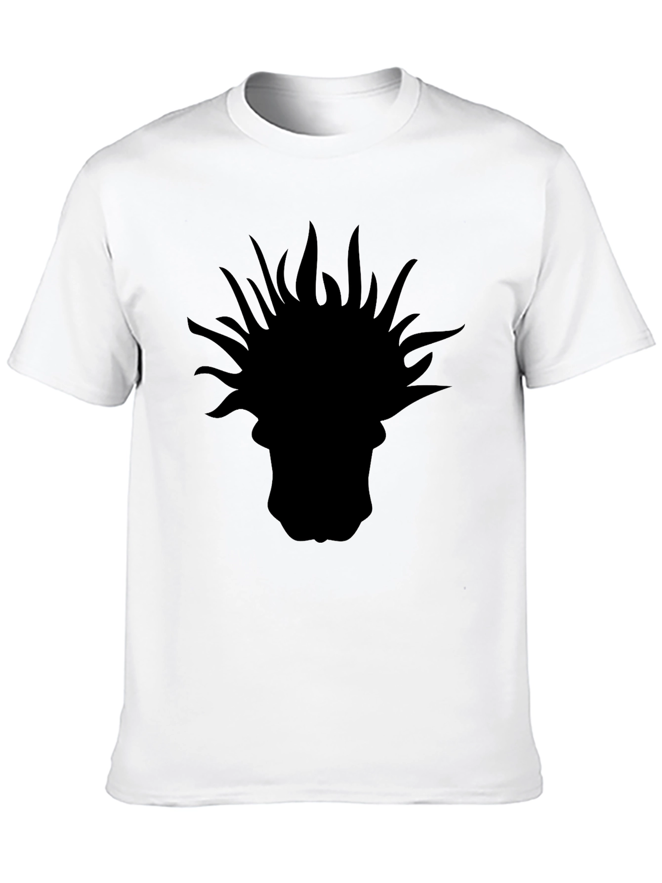 Black Silhouette Graphic Tee - Unique Design view 10