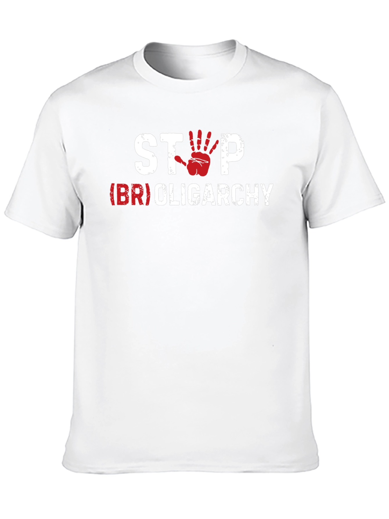Stop Oligarchy Graphic Tee - Political Protest Shirt - 10