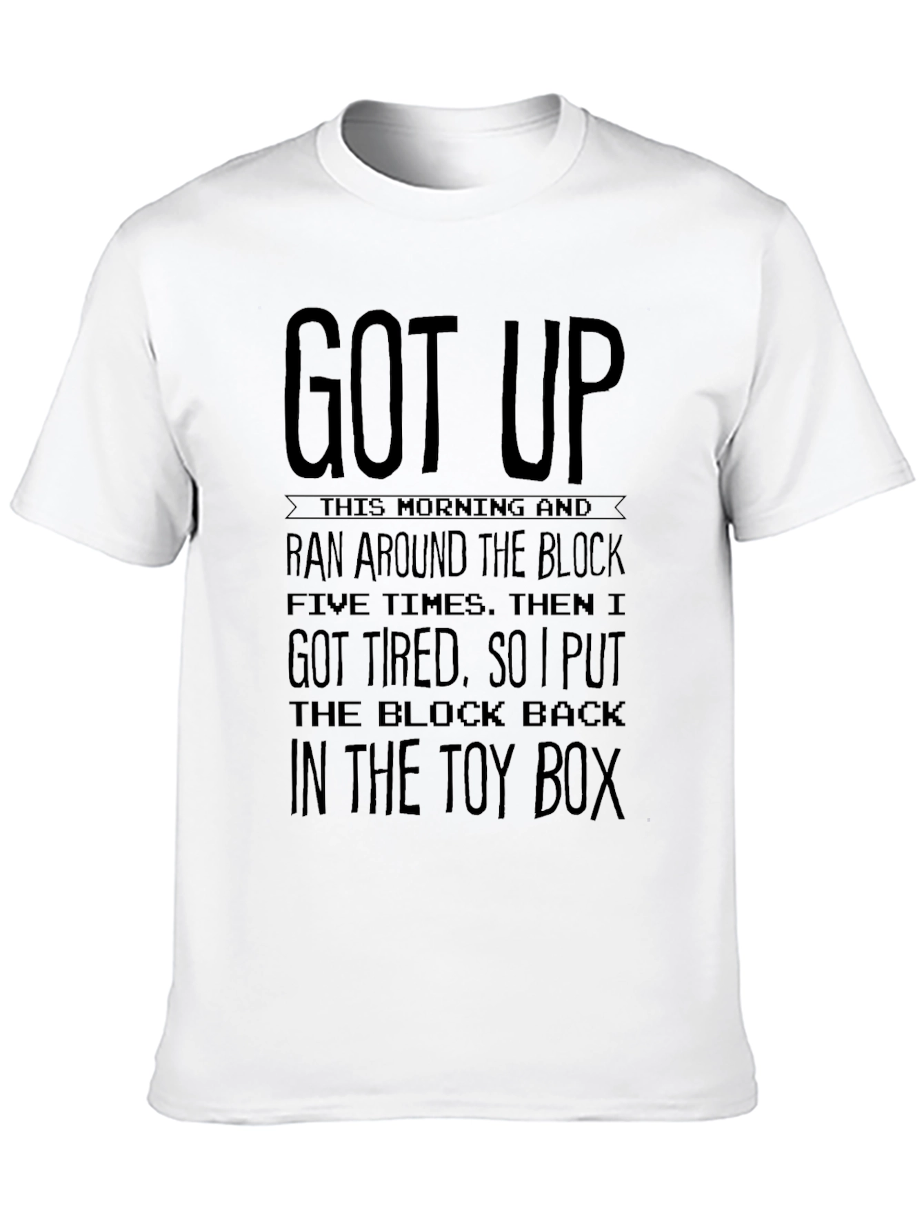 Black Got Up Graphic T-Shirt view 10