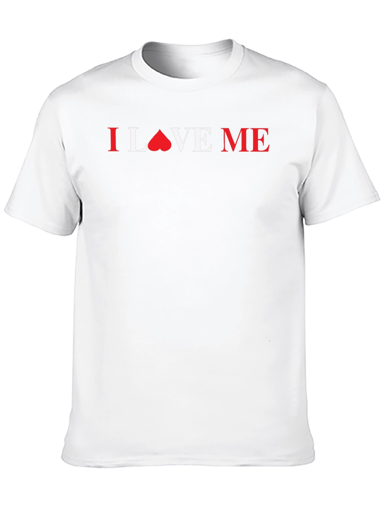Black I Love Me Graphic Tee - Soft Cotton Blend view 10