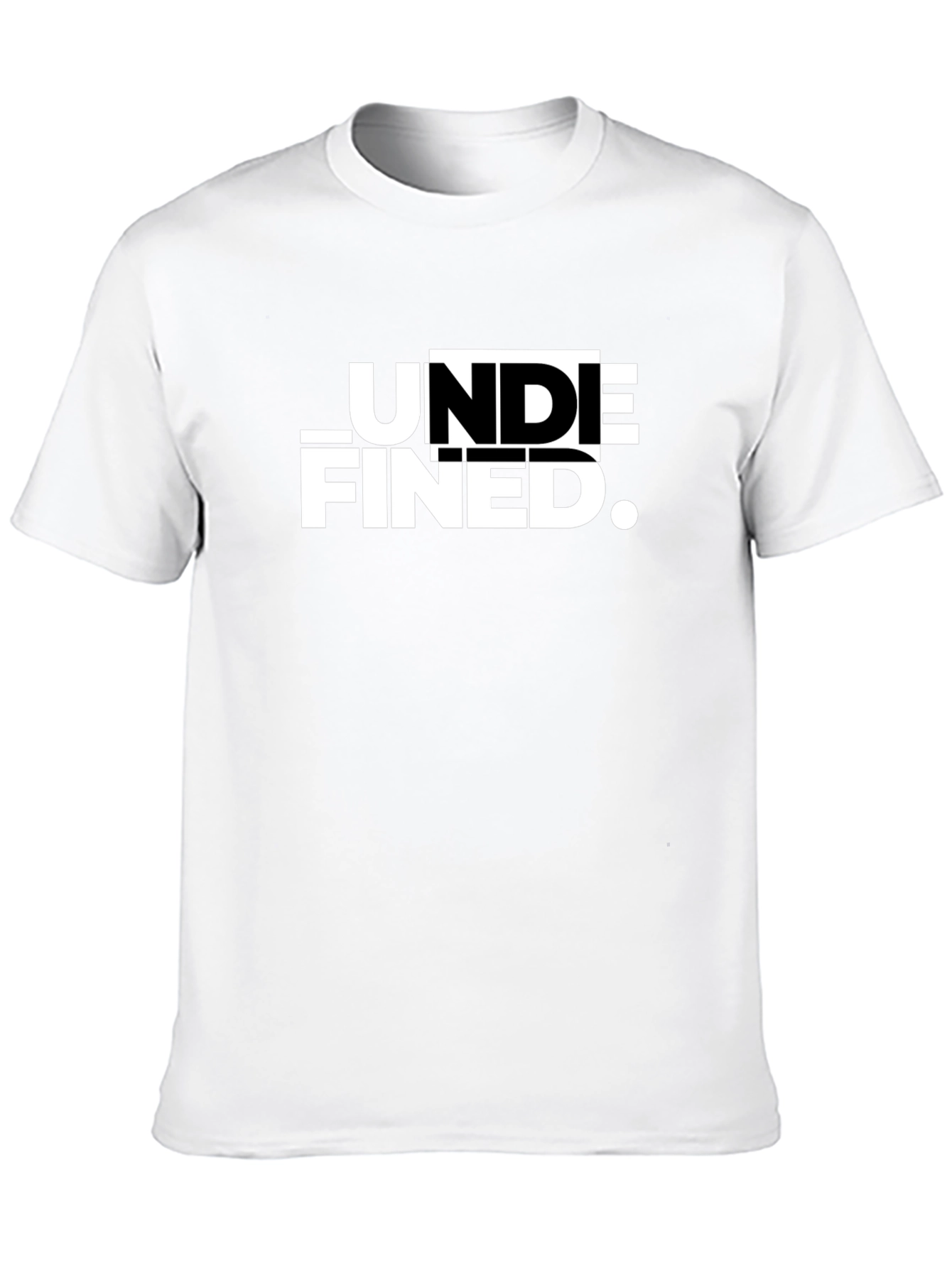 Black Undefined Graphic Print T-Shirt - Black view 10