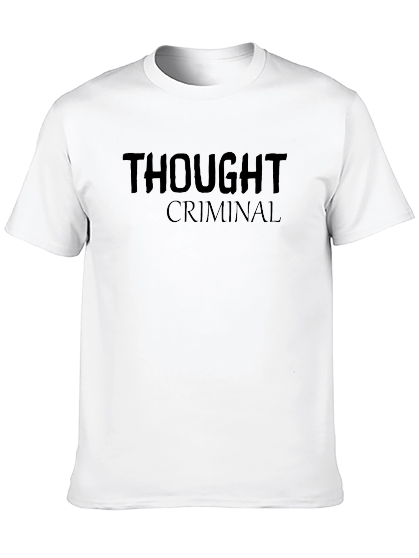 Black Thought Criminal Black Graphic Tee view 10