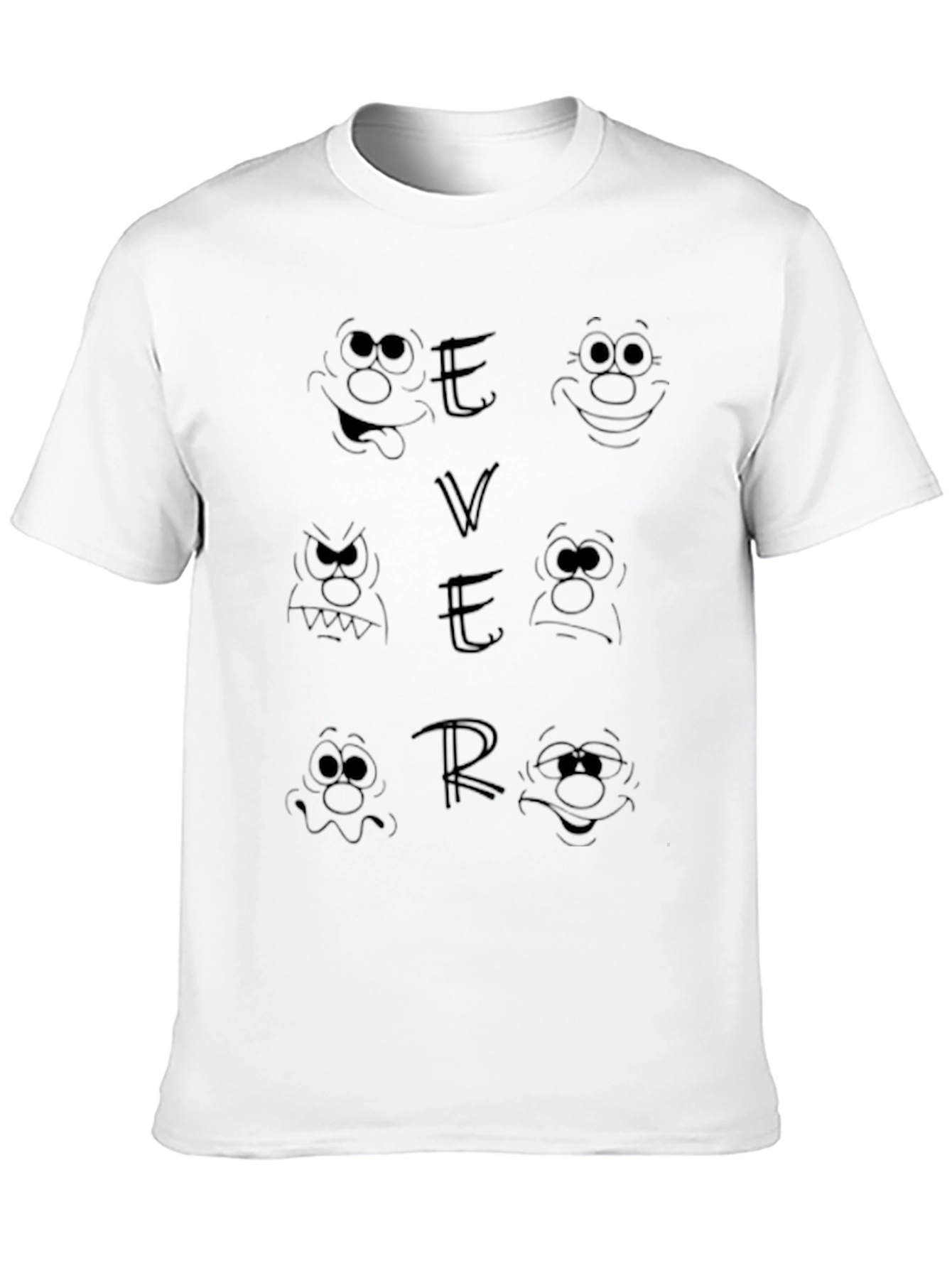 Black Funny Expressions T-Shirt view 10