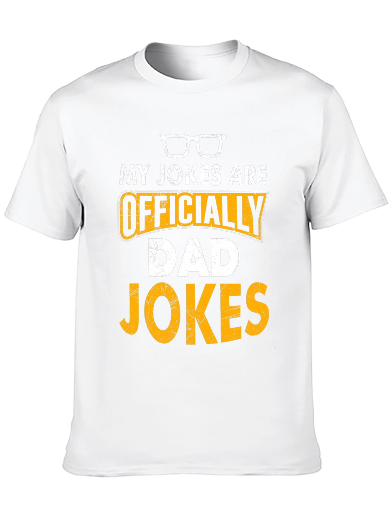 Black Officially Dad Jokes T-Shirt Funny Fathers Day Gift view 10