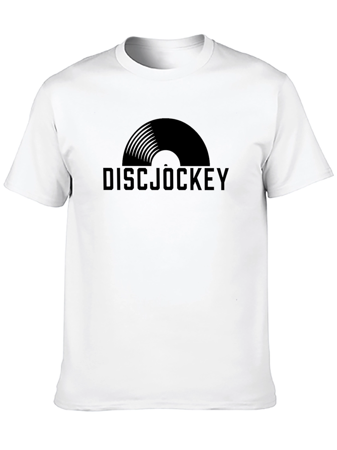 Black Disc Jockey Graphic Tee - Black view 10