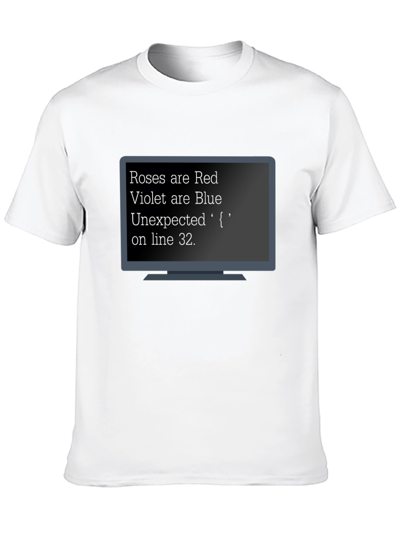 Black Roses Are Red Programmer Humor T-Shirt view 10