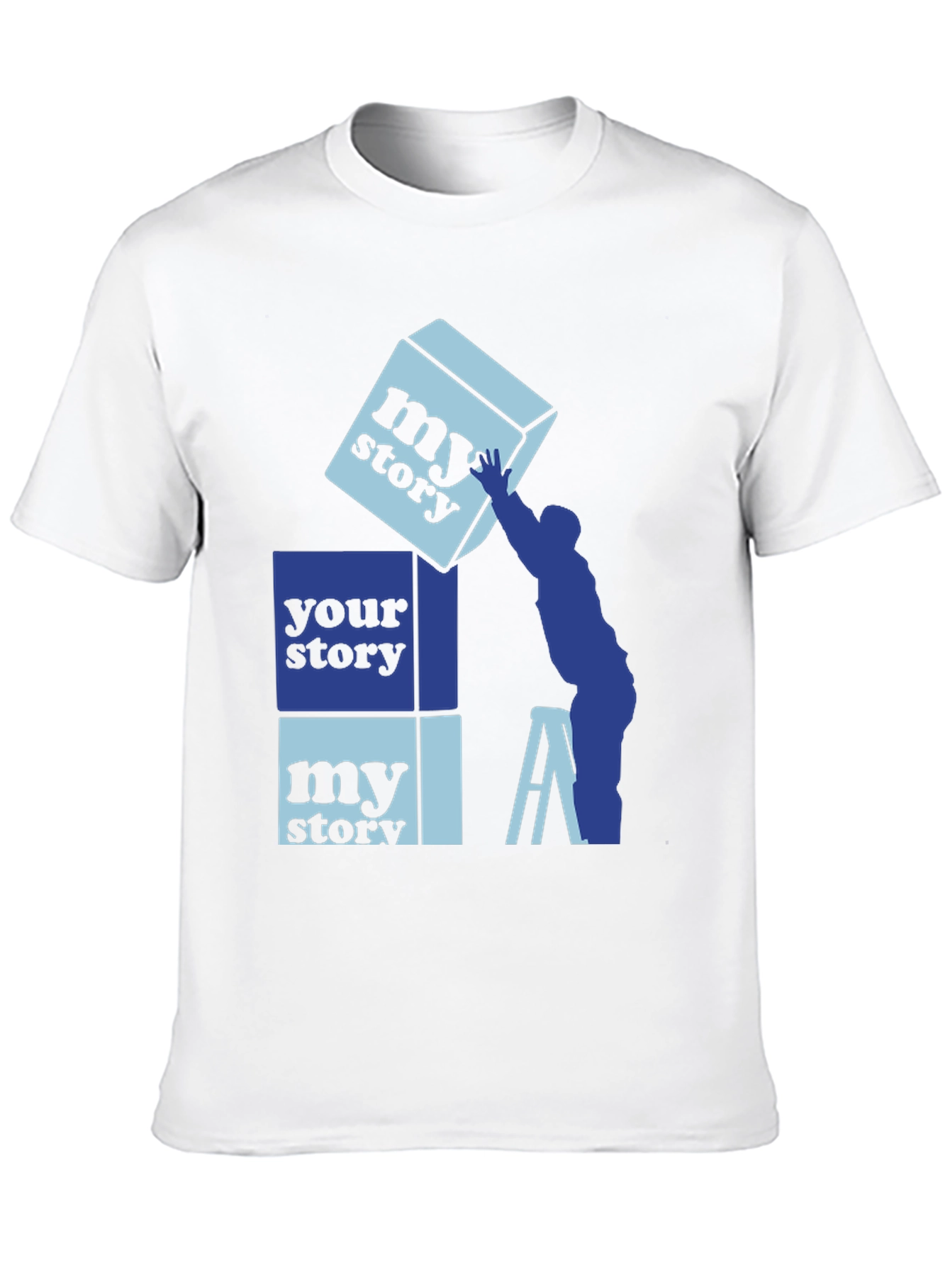 Black My Story Your Story Graphic Tee view 10