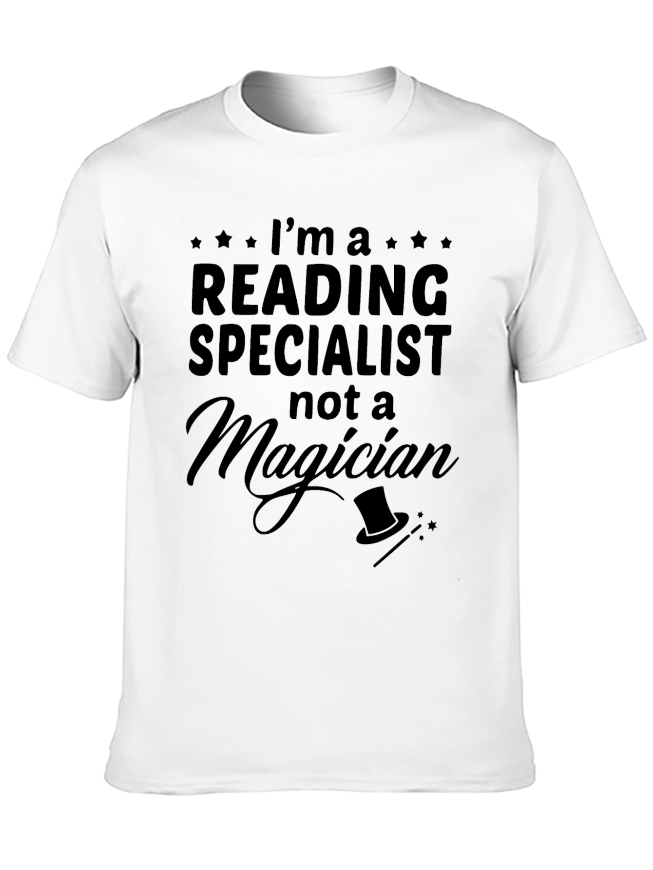 Black Reading Specialist T-Shirt view 10