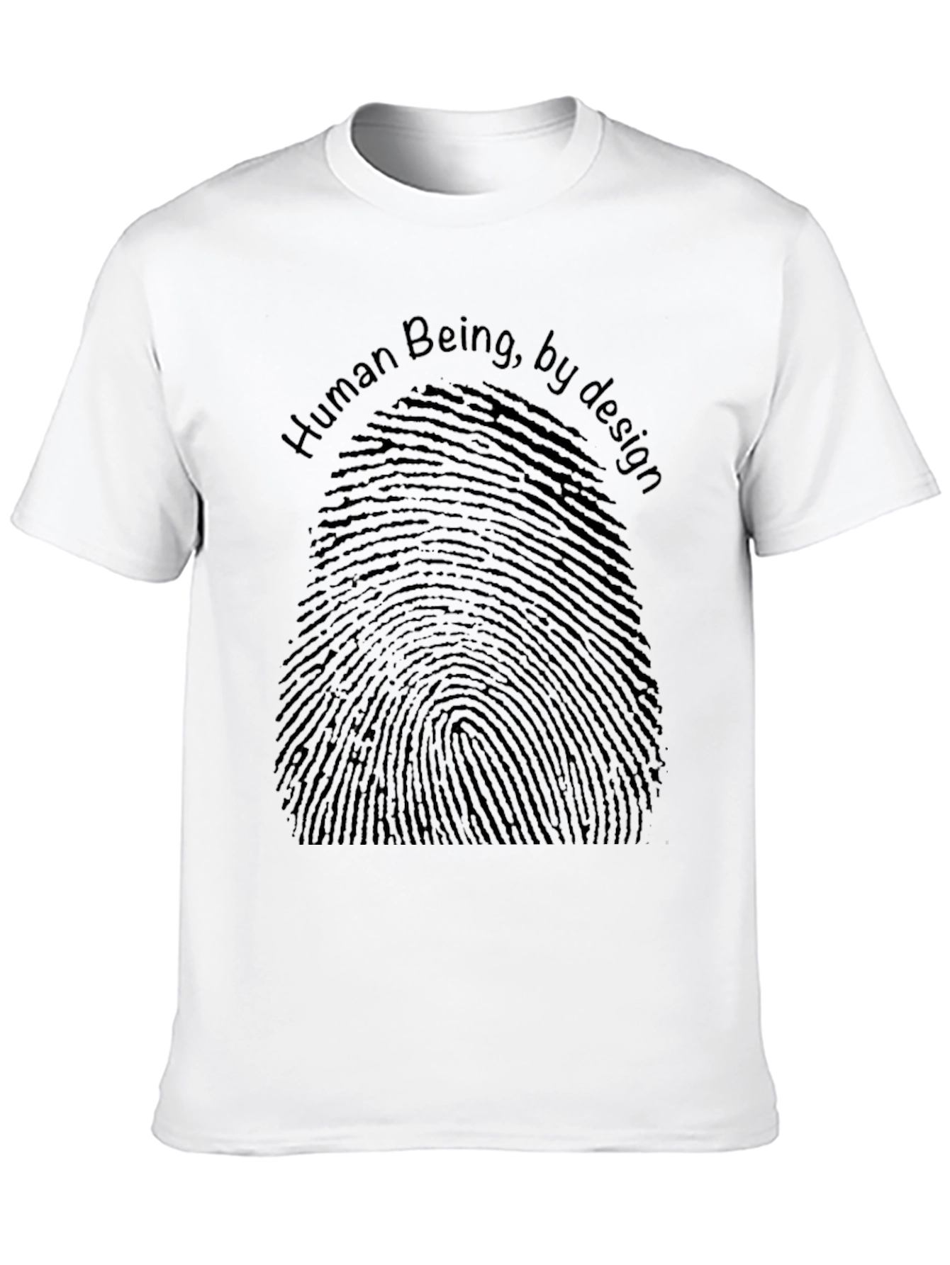 Black Human Being by Design Graphic T-Shirt view 10