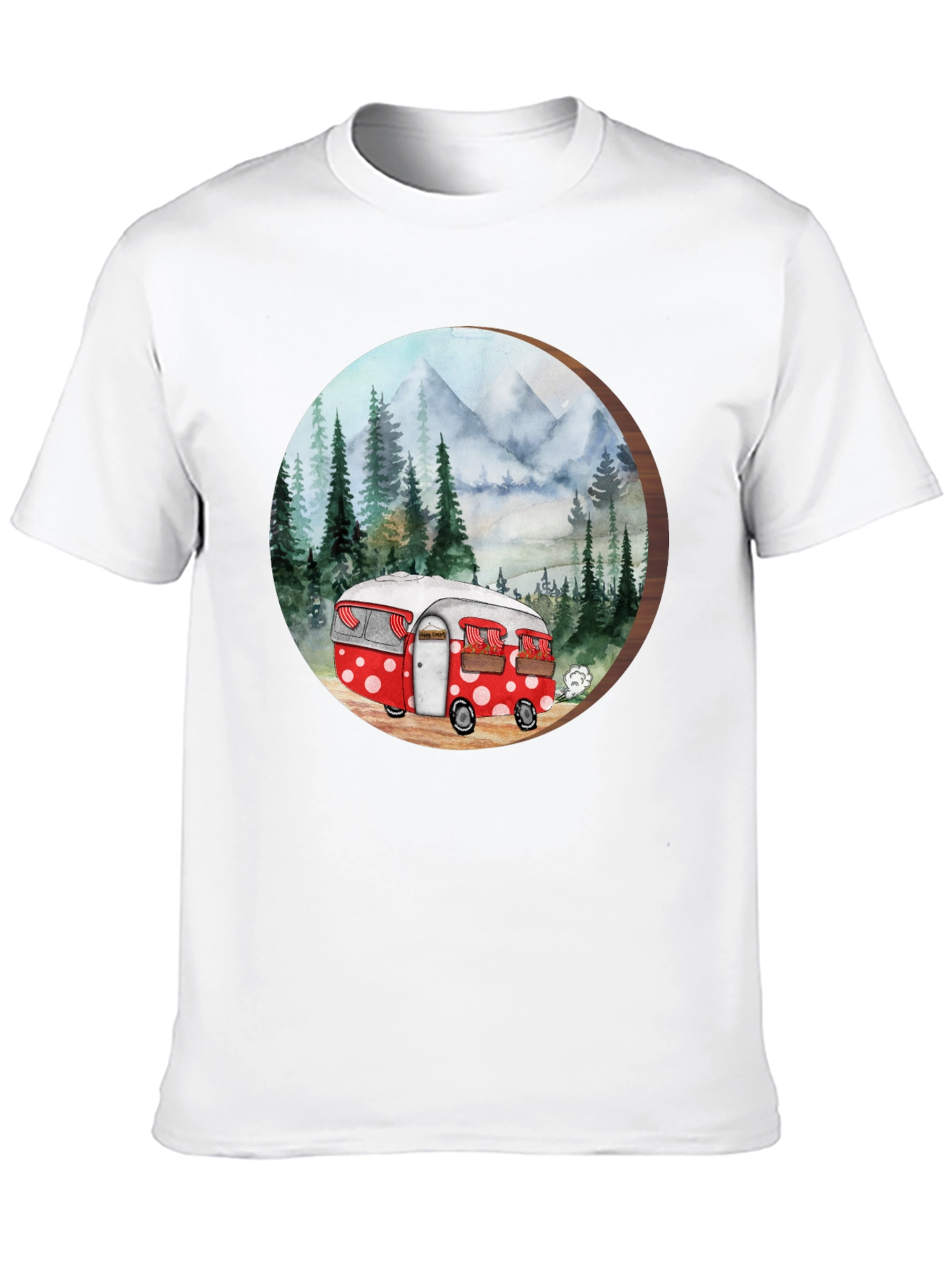 Black Camping Camper T-Shirt - Nature Adventure Tee view 10