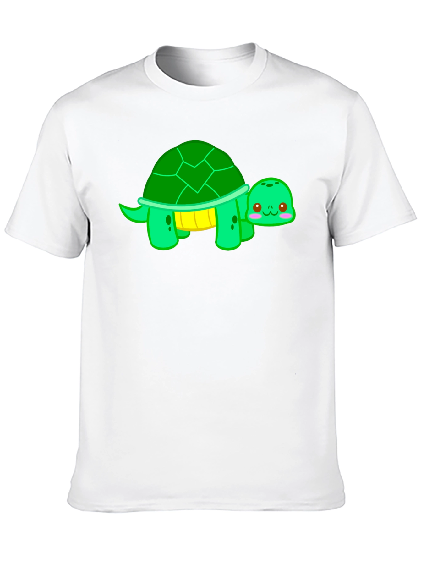 Black Cute Turtle Graphic T-Shirt - Black view 10