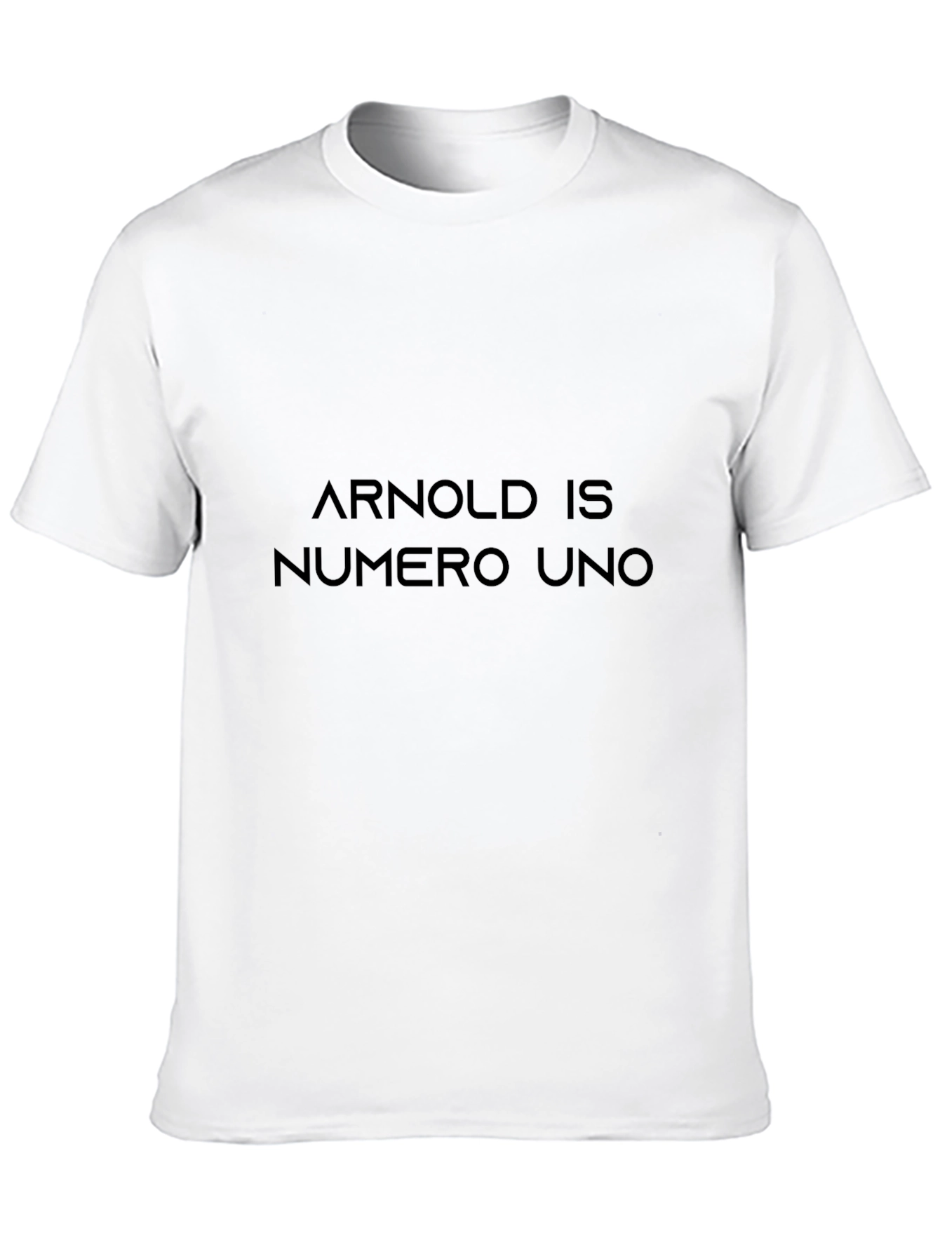 Black Arnold Is Numero Uno T-Shirt view 10