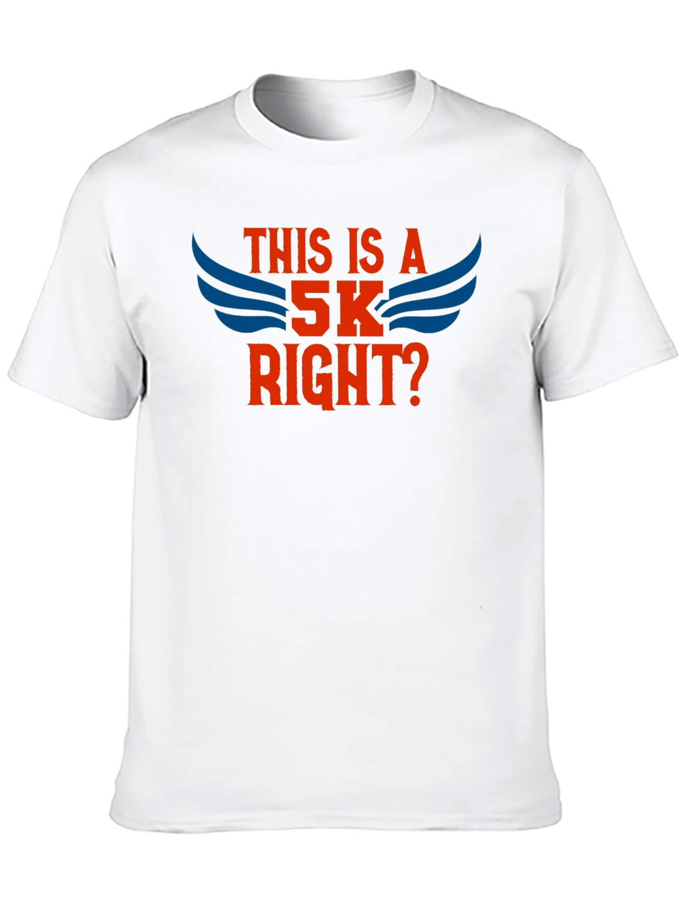 Black This Is A 5K, Right? T-Shirt view 10