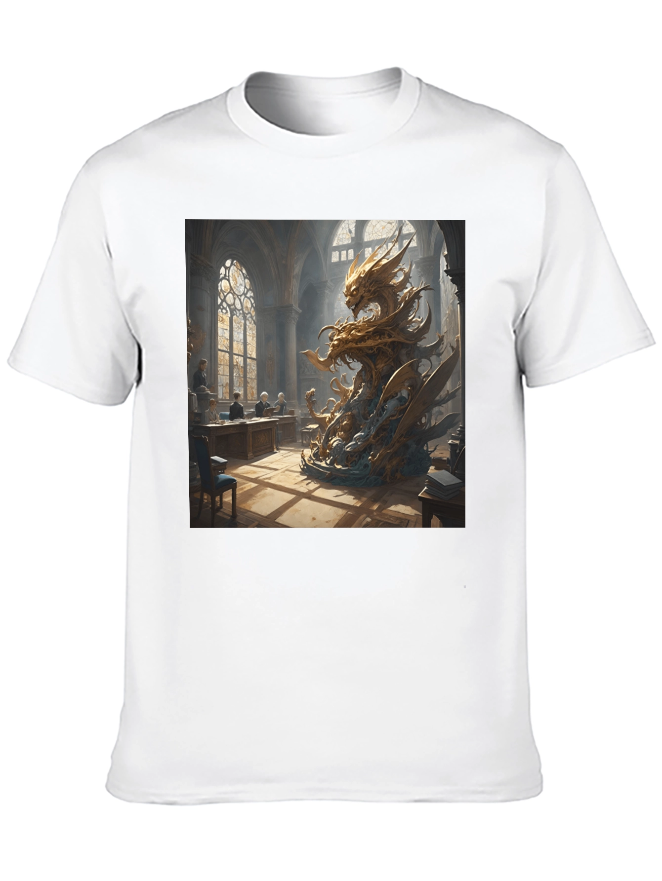 Dragon Courtroom Black Tee - 10