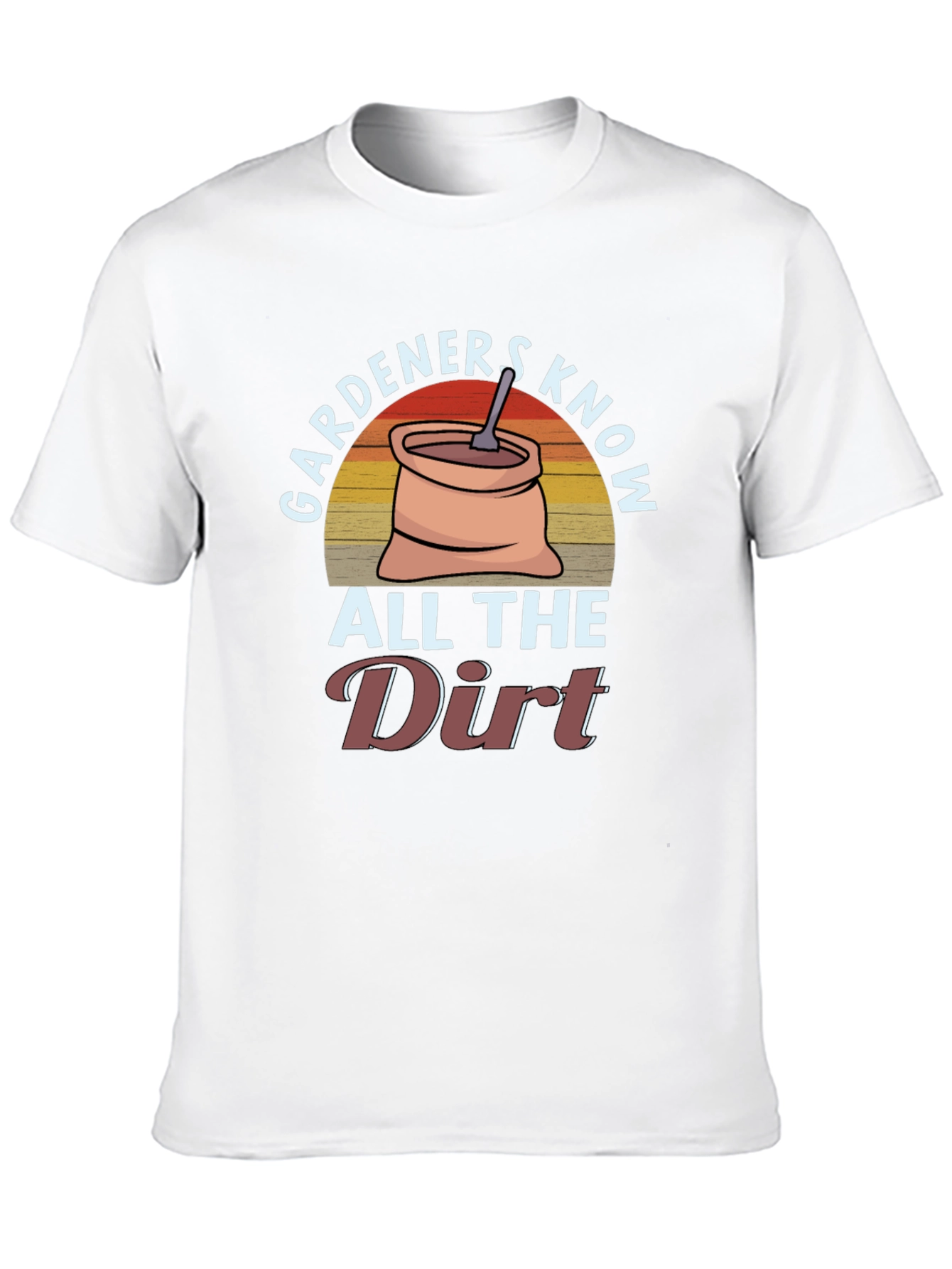 Black Gardeners Know All The Dirt T-Shirt view 10