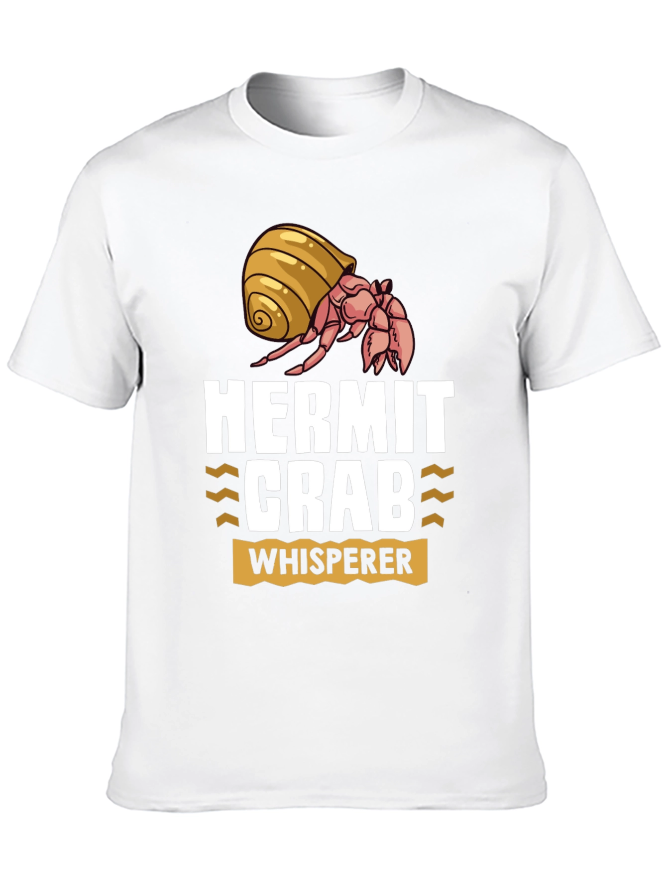 Black Hermit Crab Whisperer Graphic T-Shirt view 10