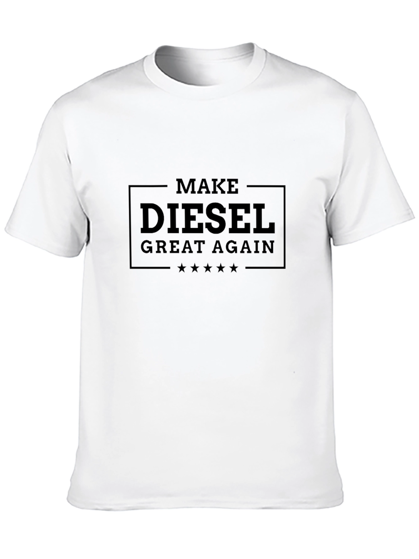 Black Make Diesel Great Again Black T-Shirt view 10