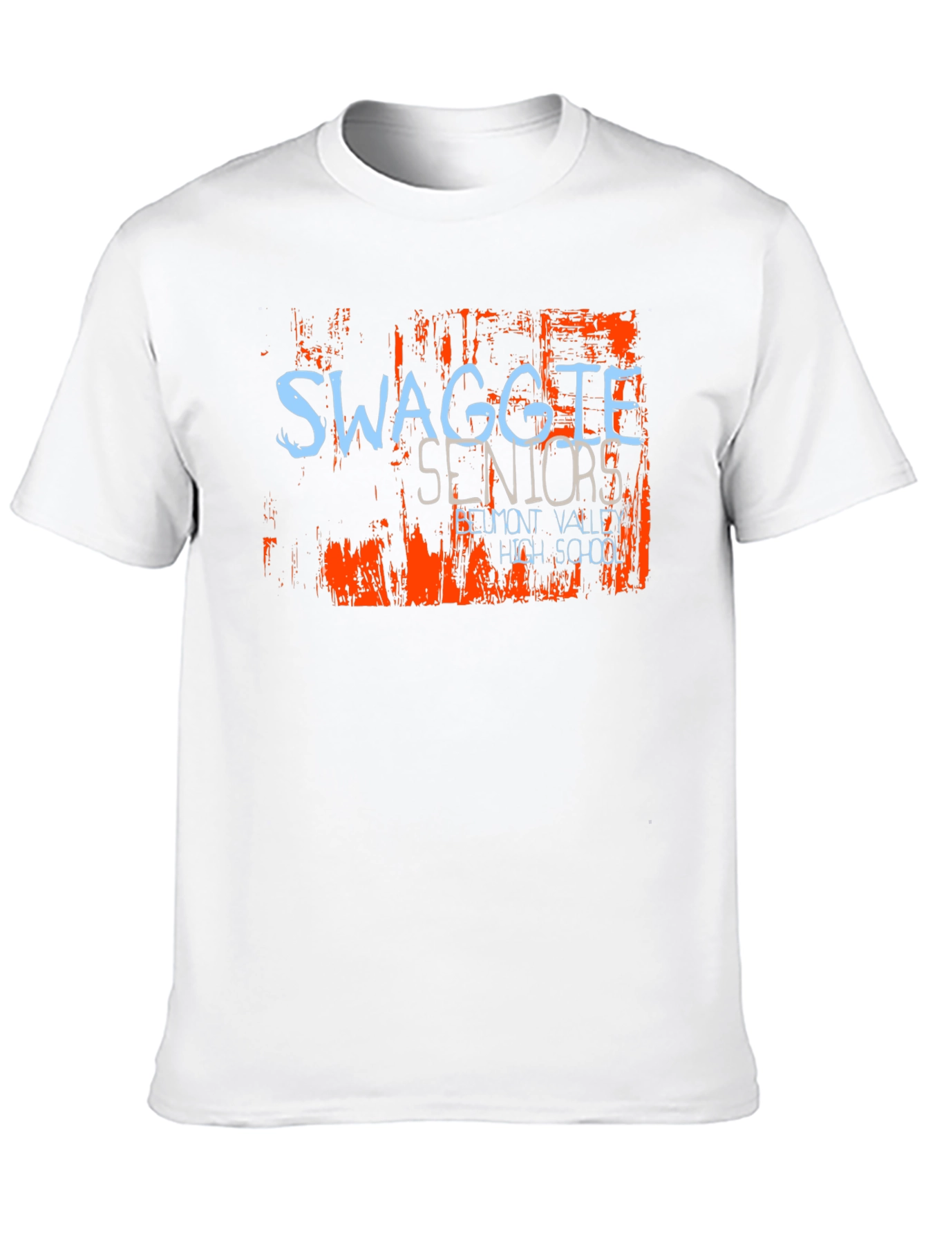 Black Swaggle Seniors High School Black T-Shirt view 10