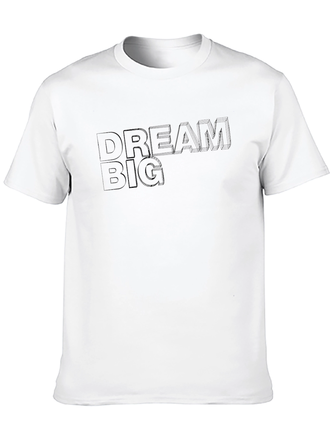 Black Dream Big Black Graphic Tee view 10