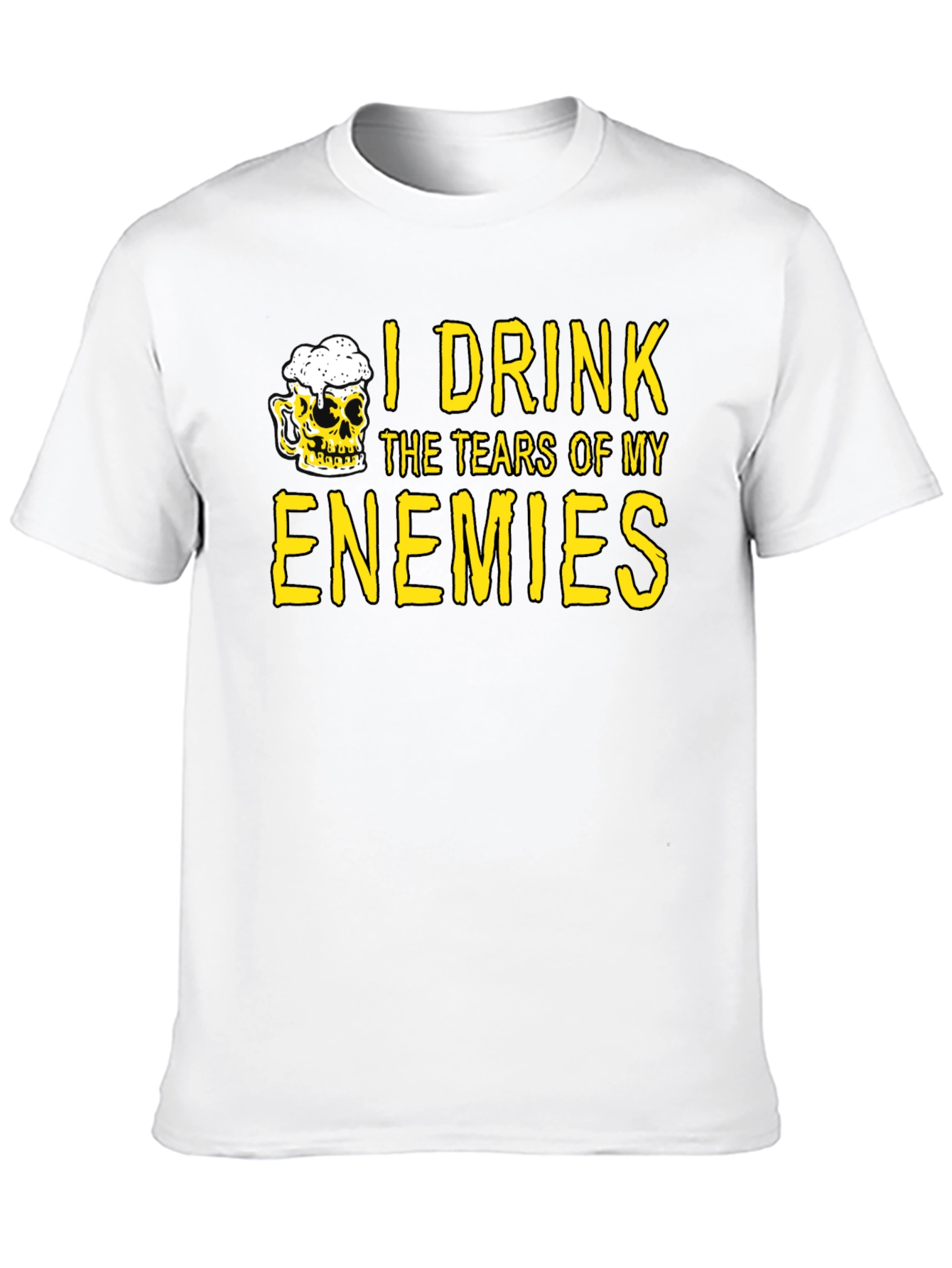 Black I Drink the Tears of My Enemies T-Shirt view 10