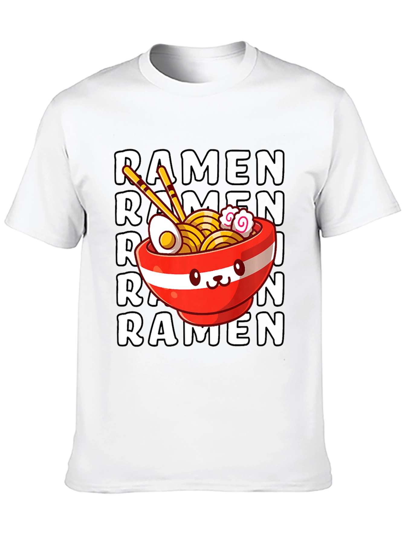Black Ramen Lover Graphic T-Shirt view 10