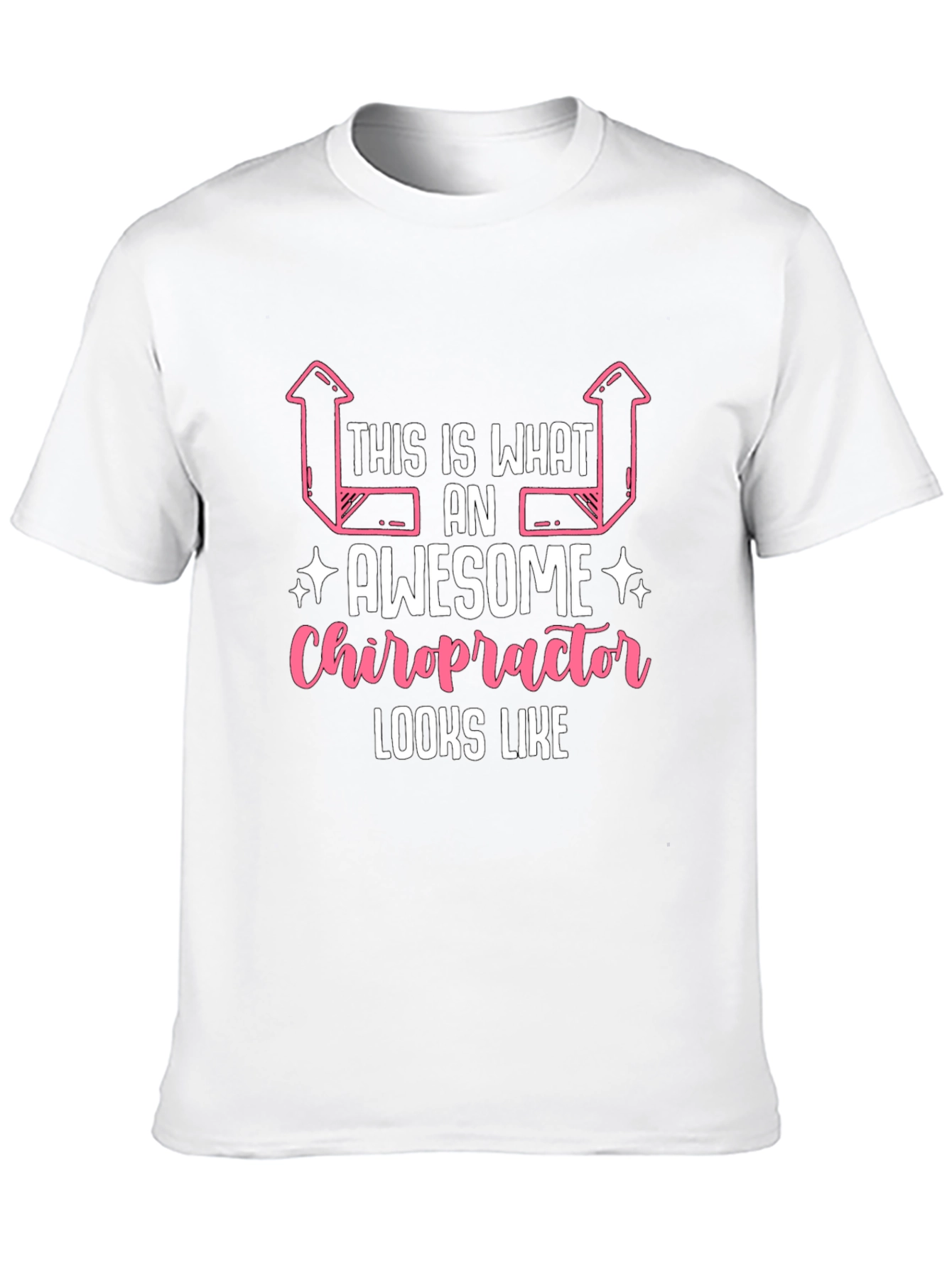 Black Awesome Chiropractor T-Shirt - Funny Gift view 10