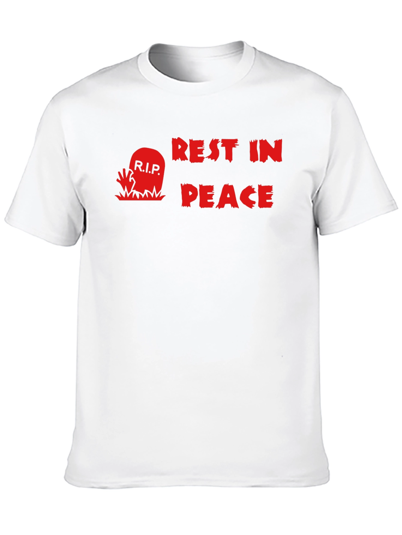 Black Rest In Peace Graphic Tee - Black T-Shirt view 10