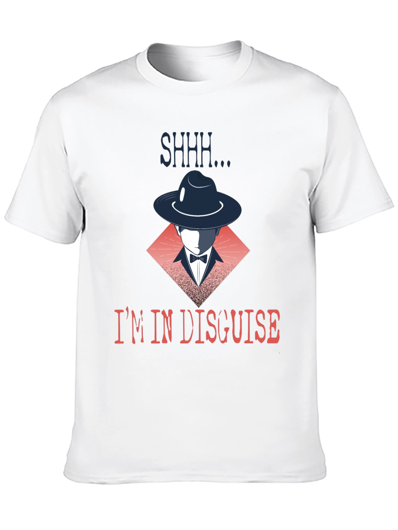 Black I'm in Disguise Graphic T-Shirt view 10