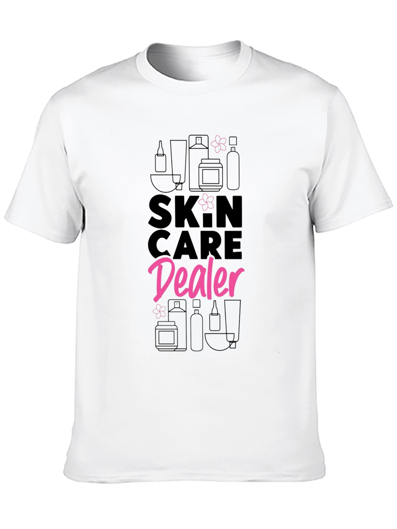 Black Skincare Dealer Graphic Tee view 10