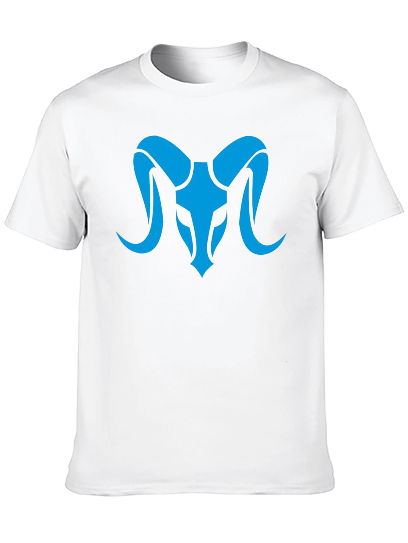 Black Ram Symbol T-Shirt - Unique Graphic Tee view 10