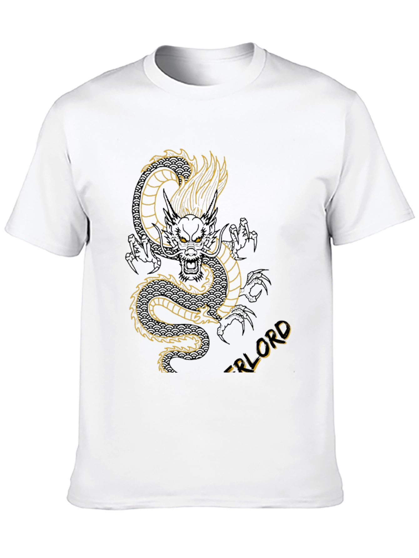 Black Dragon Lord Black T-Shirt view 10