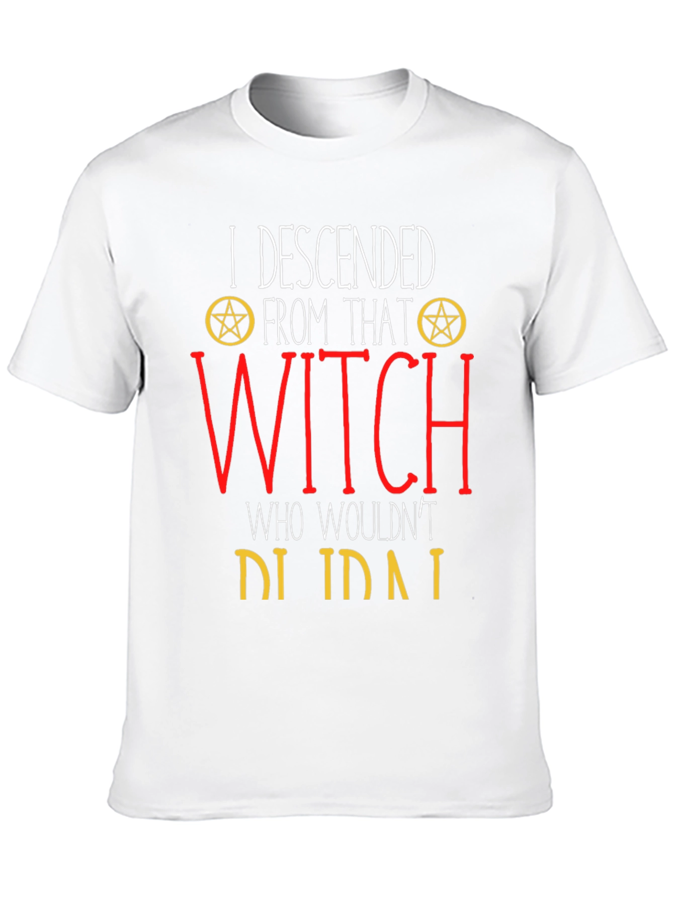 Black Witch Descendant Graphic Tee - Black view 10
