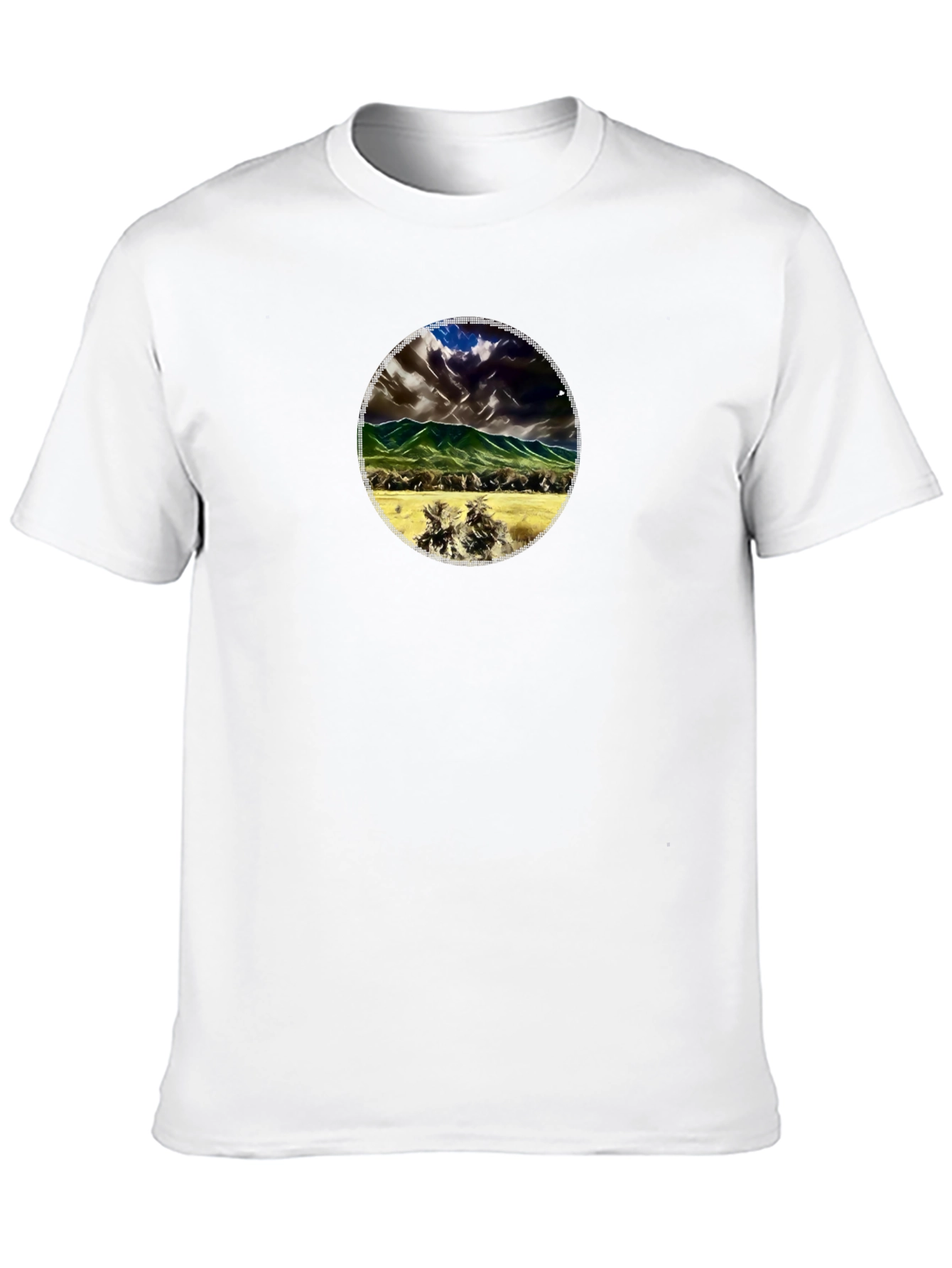Black Mountain Graphic Black T-Shirt view 10