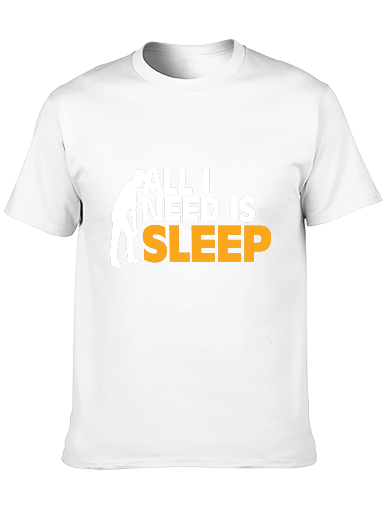 Black All I Need Is Sleep Graphic Tee - Black view 10