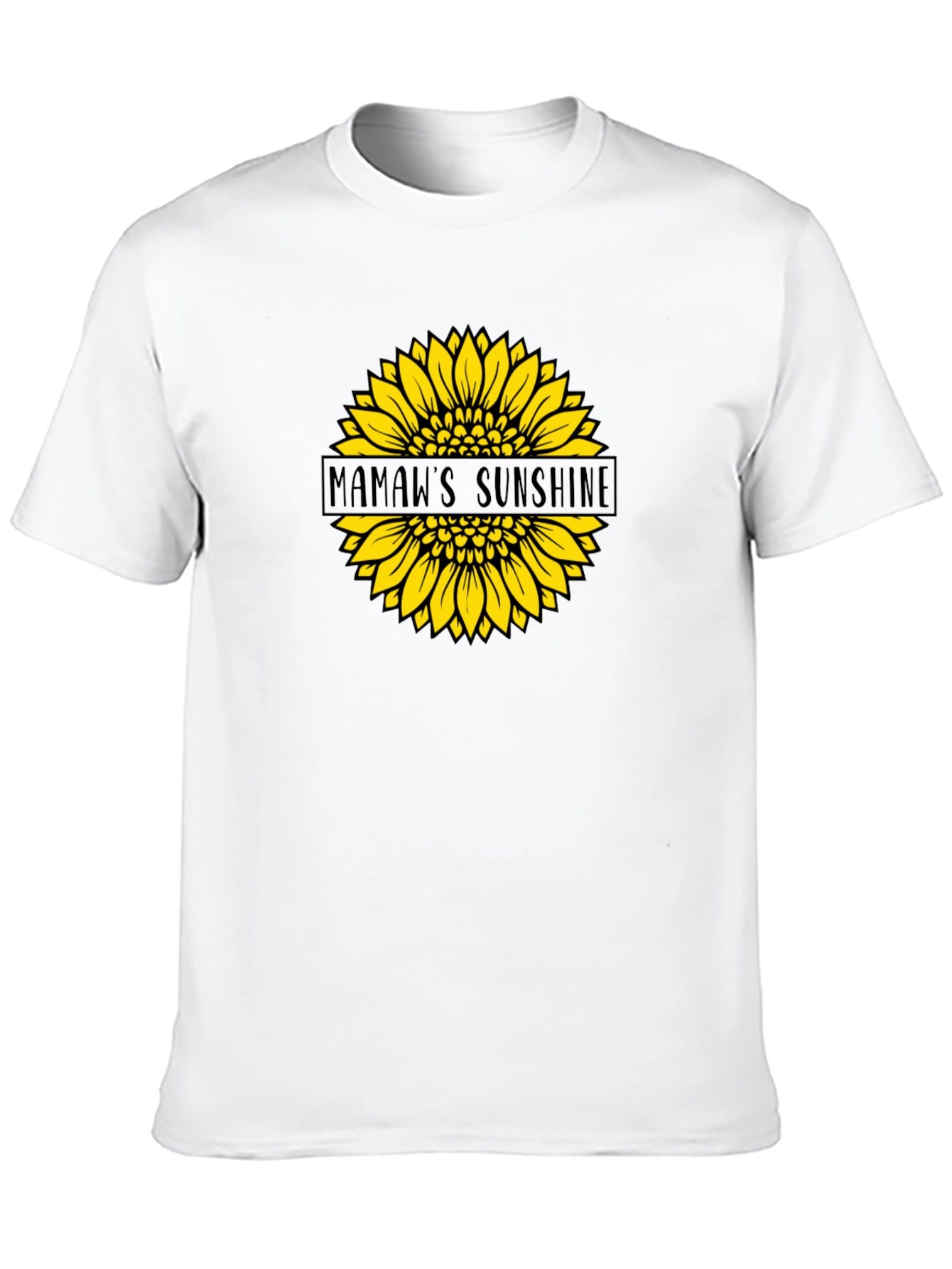 Black Mamaw's Sunshine Graphic Tee - Black T-Shirt view 10