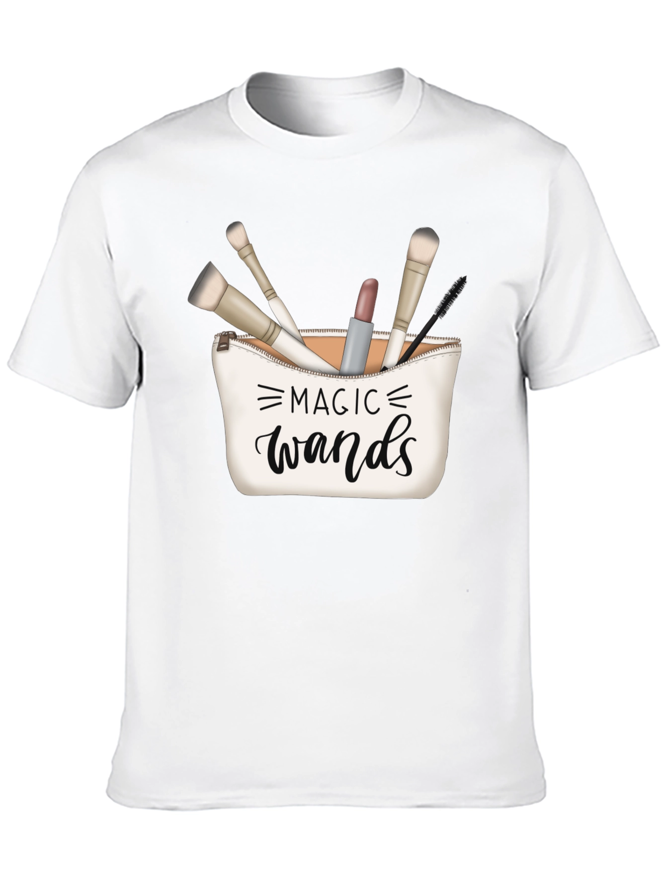 Black Magic Wands Makeup T-Shirt view 10