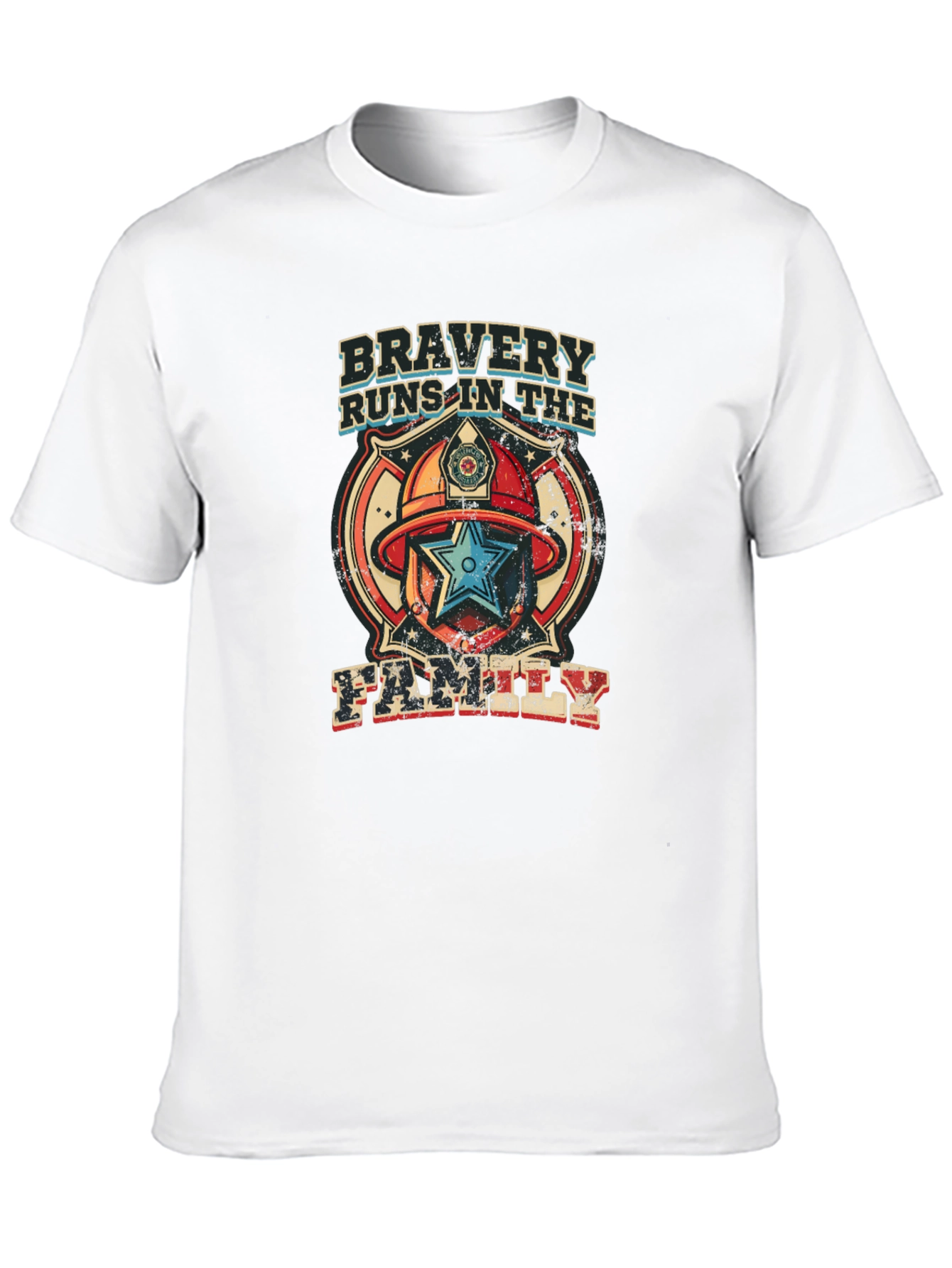 Black Bravery Runs in the Family Graphic Tee view 10