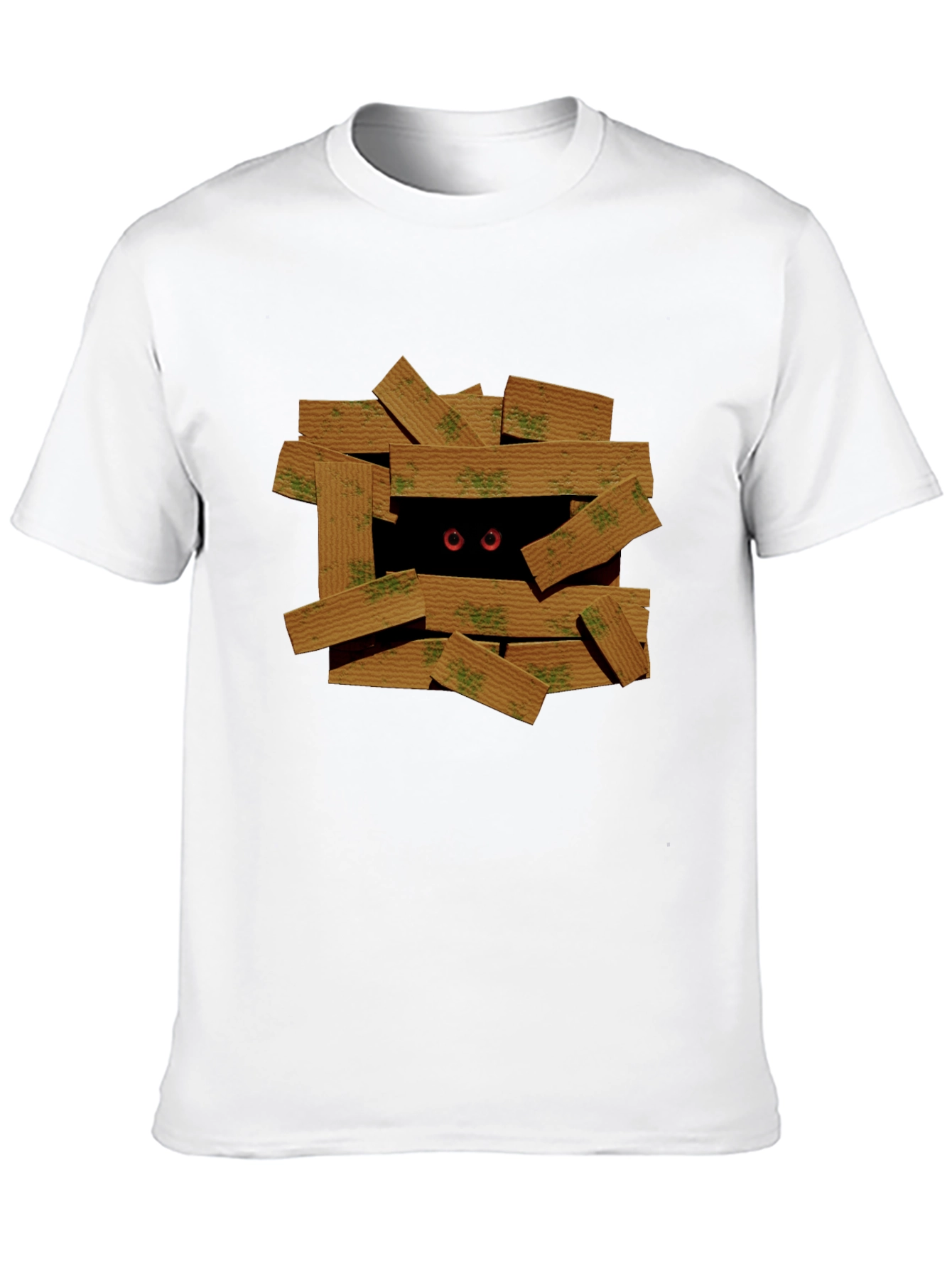 Black Peeking Cat T-Shirt view 10