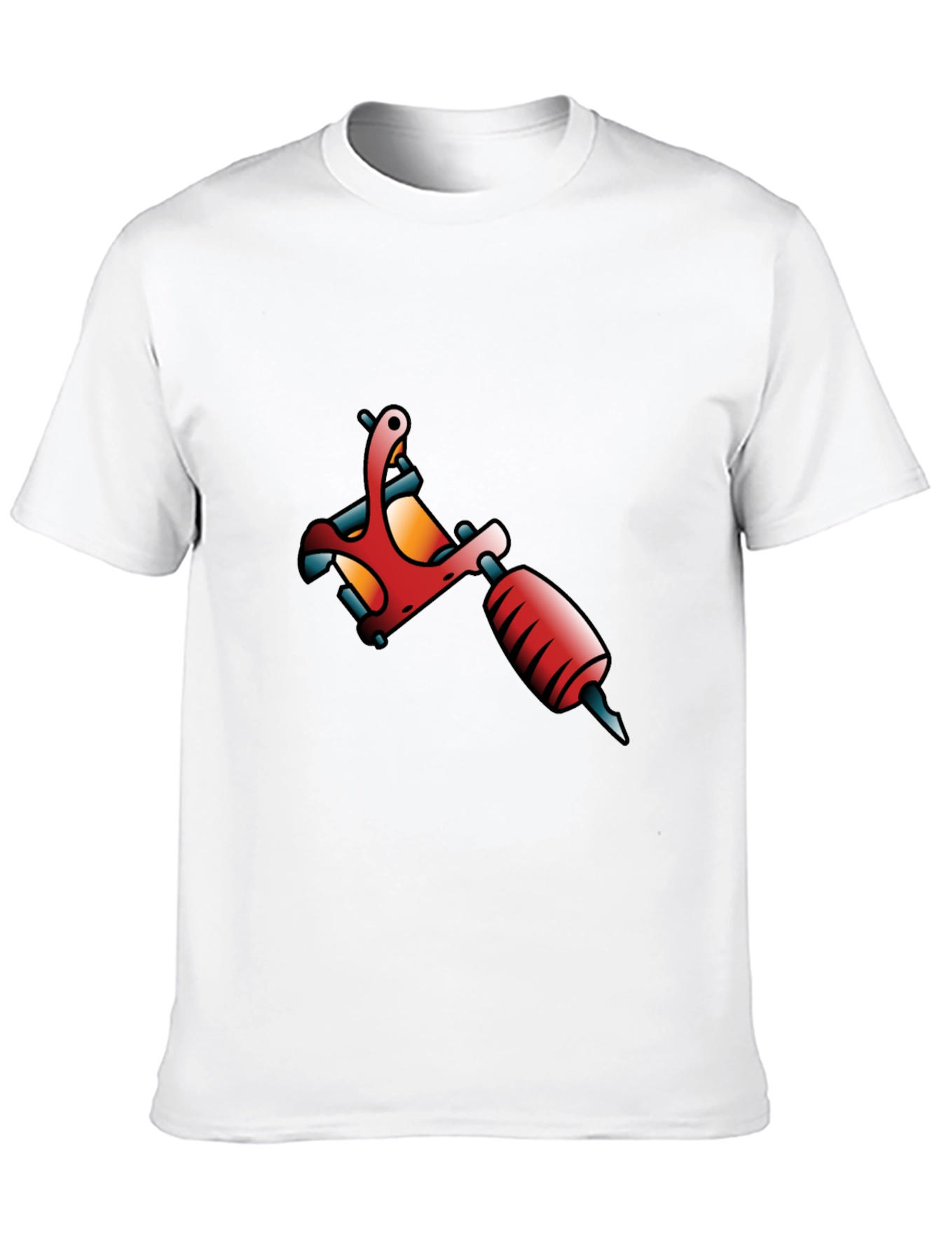 Black Tattoo Machine Graphic Tee - Classic Cool view 10